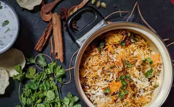 Mushroom Biryani