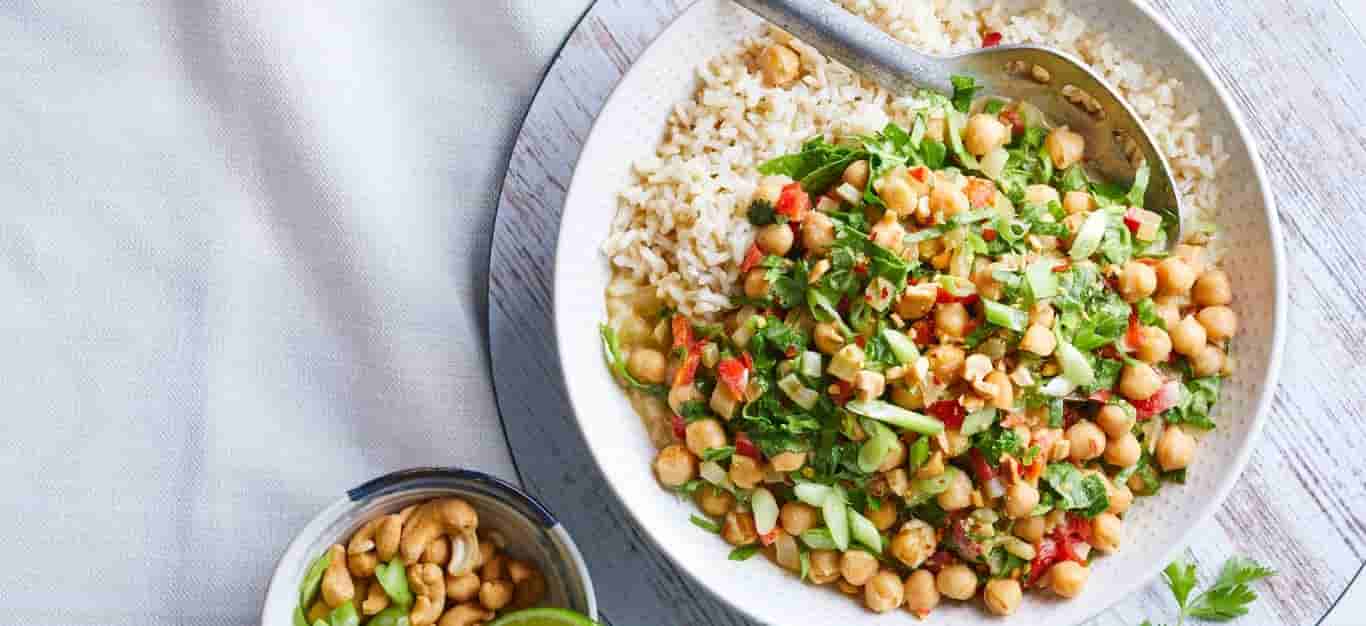 Chickpea and Spinach Curry